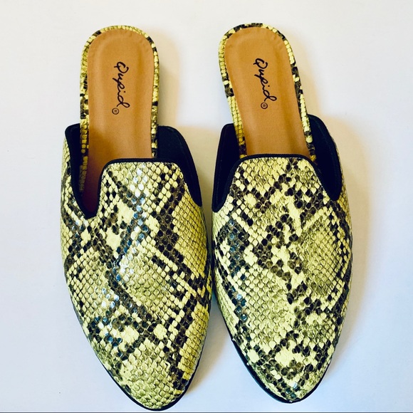 Qupid Shoes - Qupid Mule Flats